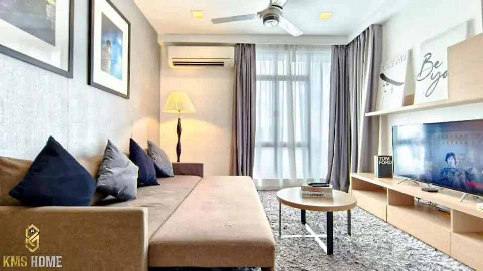 ג'והור בהרו 1 Tebrau Residence By Kms Home מלזיה
