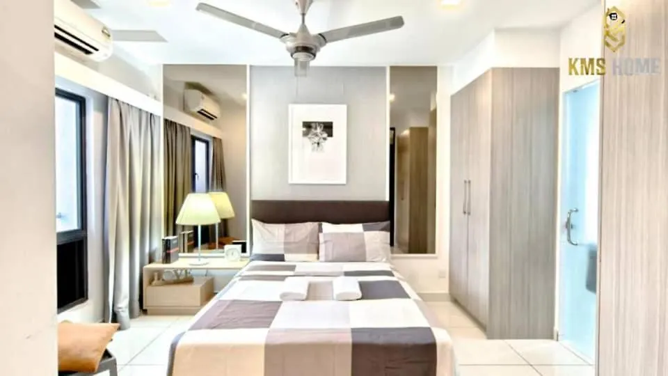 ג'והור בהרו 1 Tebrau Residence By Kms Home מלזיה