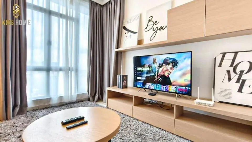דירה ג'והור בהרו 1 Tebrau Residence By Kms Home מלזיה